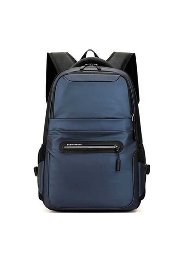 Ebitda 3419 Öğrenci Seyahat Sırt Çantası, Su Geçirmez Naylon, Koyu Mavi, 42x16x29 Cm, Erkek Koyu Mavi