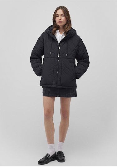 Mavi - Kapüşonlu Siyah Ceket 1110499-900 Siyah