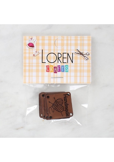 Loren Crafts Handmade Deri Arma 5 Adet - 1565