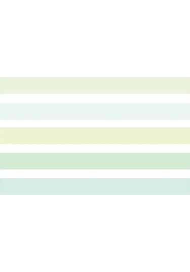 Cbtx 5 Rulo / Kutu 3 M Washi Dıy Dekorasyon El Kitabı Bant Seti, Renk: Bahar Tomurcuğu