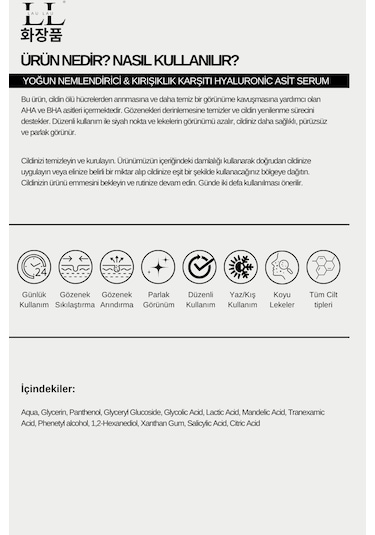 ﻿Lau Lau Aha-Bha Gözenek Sıkılaştırıcı Serum 50 ML