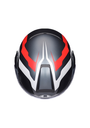Agv Kask/streetmodular Resı Matt Grey Sılver Red Çok Renkli