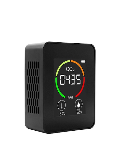 Aek-tech Co2 Dedektörü Taşınabilir 400-6000ppm Ev Ofis Sera Hava