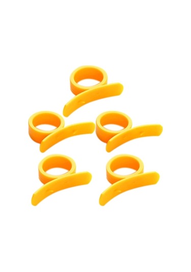 Cbtx Halka Tipi Limon Portakal Mandalina Açacağı Soyucu Kabuğu Dilimleme Kesici Meyve Cilt Sökücü Bıçak Yardımcı, Rastgele Renk Teslimat