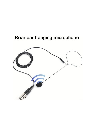 Sunshine011 Bej Rengi 4 Pin Xlr Mikrofonlu Kulaküstü Kulaklık Esnek Boyunlu Ve Ayarlanabilir