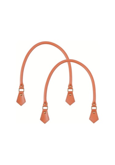 Fochsia 3 2strands Deri Çanta Sapı Derin Altın Sarısı Antik Bronz Aksamlı 23.62 İnç Dıy Projeleri