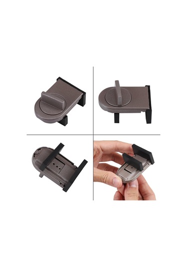 Ayarlanabilir Sürgülü Kapı Pencere Kilidi Bebek Hırsızlık Önleyici Bebek Emniyet Kilidi Çocuk Kilidi Durdurucu Kama