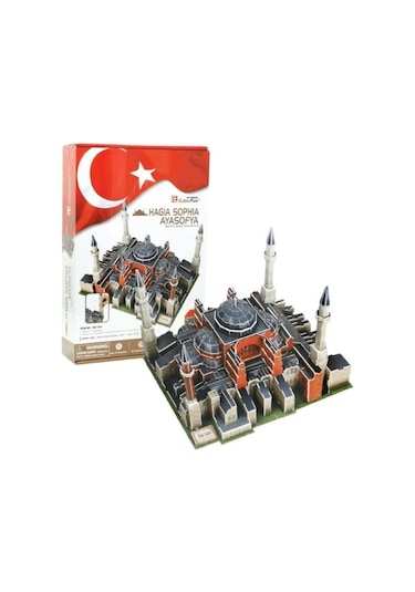 Mc134H Ayasofya Camii /Cubic Fun 3 Boyutlu   Puzzle
