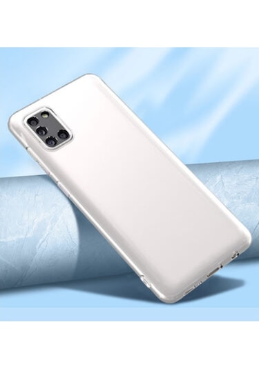 Samsung A31 Uyumlu Kamera Korumalı 3D Şeffaf Silikon Kılıf 455845298