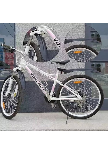 26 27.5 29 Jant Tak-Çıkar Ön-Arka Bisiklet Çamurluk Siyah