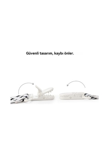 Bosphorusboutique Tutucu Renk, Paket Oyuncaklar Nötr Klipsleri Kaşıyıcılar Kaşıyıcı İçin, Evrensel Emzik Düz Diş Diş Çocukları Bebek 4'lü Ke