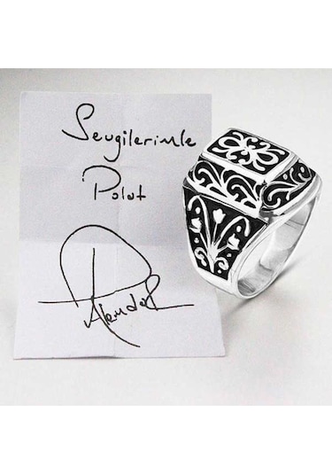 Gümüş Kurtlar Vadisi Erkek Yüzük (551171281)