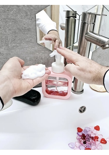 Vsakıe Stukovıny Pembe Köpük Oluşturuculu Köpük Dispenser 300ml 326414953 Pembe