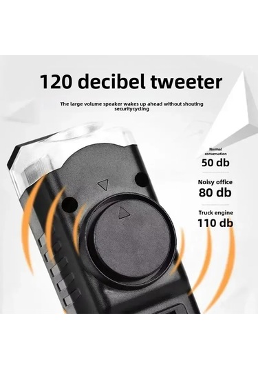 Mufunye Yeşil Güneş Enerjili Şarjlı Farenin, Yüksek Lümenli Işık Ve Güç Göstergeli, Gece Sürüşü İçin Yüksek Tizli Hoparlör Lambası Yeşil