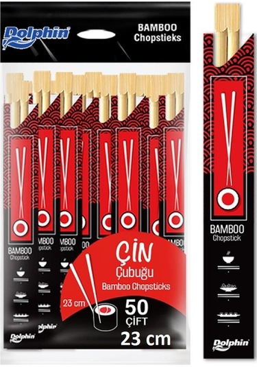 Dolphin Çin Çubuk 23 Cm Pk : 50 Li Ahşap