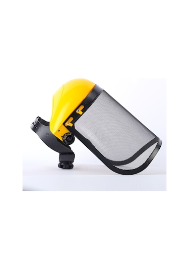 Wezone Baş Koruyucu Tel Örgü Maske - Bahçe Budama, Çim Biçme İçin Dayanıklı Ve Konforlu