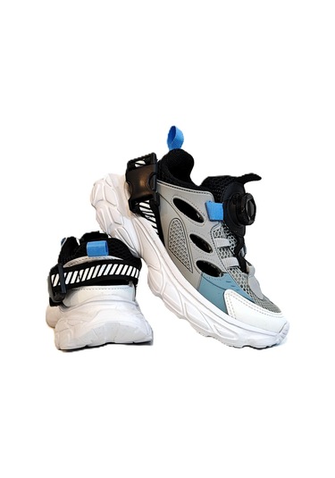 M.p One 3409 Gri Yazlık Erkek Çocuk Spor Ayakkabı Gri
