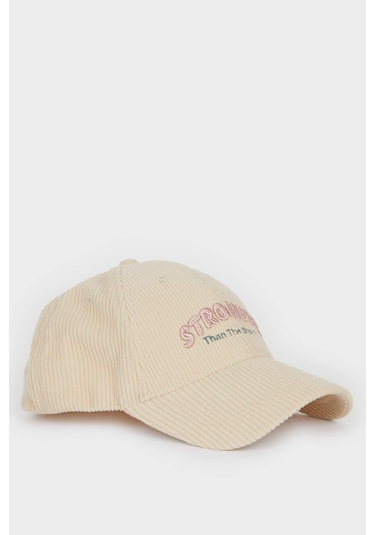 Defacto Kadın Pamuklu Cap Şapka E9954axnsbn201 Kahve