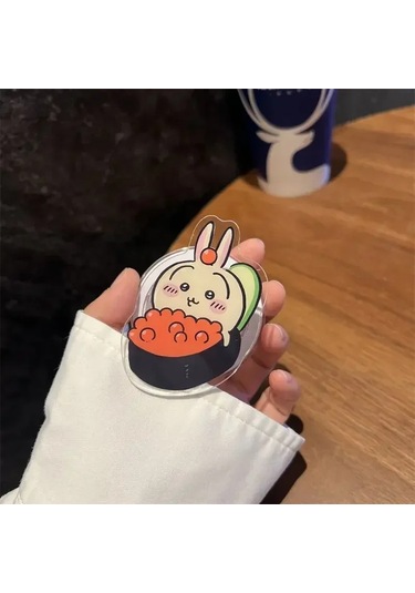 Goldenqian Kore Komik Karikatür Sevimli Chiikawa Magsafe Manyetik Braketi Standı Tutucu Iphone Evrensel Katlama Kavrama Tok Drama Takip Artefakt H H