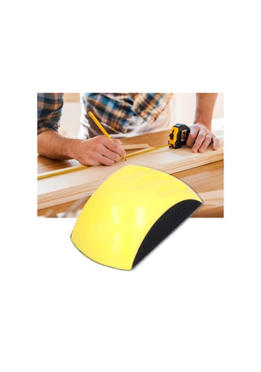 Reedark 150mm El Fırçası Taşıyıcı - Manuel Taşlama Bloku, Pu Köpük, Otomobil Gövde, Mobilya Tamiri İçin Esnek Kullanim