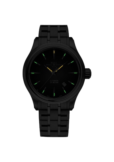 Ball Nm9080d-s1j-bk Erkek Kol Saati Gümüş