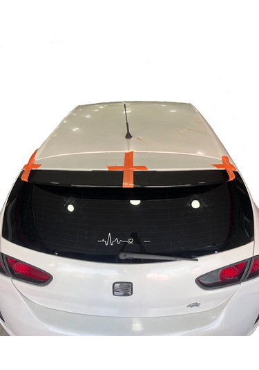 Seat Leon Mk2 Makyajlı 2010 - 2012 Plastik Boyasız Spoiler