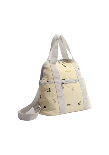 Charhp&kejnt Hakiki Kedi Nazik Kayısı Çok İşlevli Sırt Çantası Hafif Seyahat Anne Çantası Kadın Diğer