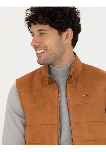 Pierre Cardin Erkek Taba Deri Mont-kaban 50280296-880 Taba