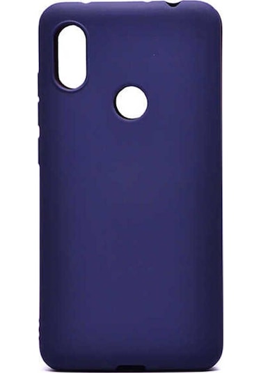 Xiaomi Redmi Note 6 Pro Kılıf Zore Premier Silikon Kapak Lacivert