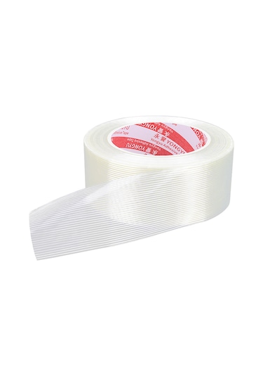 Reedark Dayanıklı Fiber Bant - Güçlü Paketleme Ve Taşıma İçin 50mm X 50m Şeritli Cam Elyaf Bant