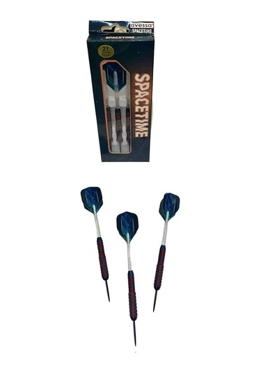 Avessa Ok-100 Profesyonel Çelik 21gr Dart Oku Siyah 3lü