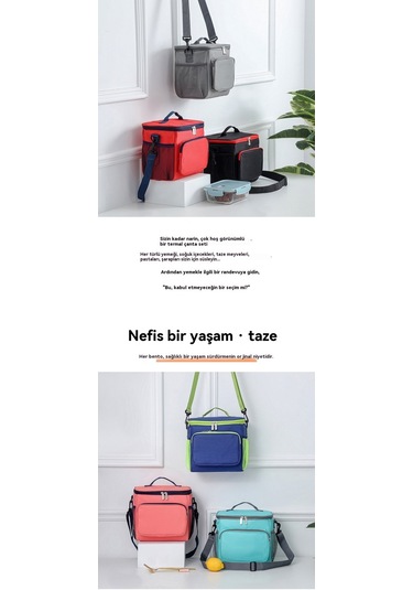 Büyükkapasiteli Taştan Olabilir Termalçanta Bentle Öğeğiçantası Açık Piknik Çantası-sarı Sarı