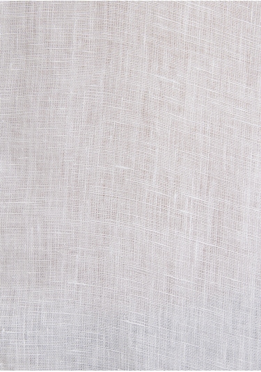 Mavi - Beyaz Keten Gömlek 0211466-620 Beyaz