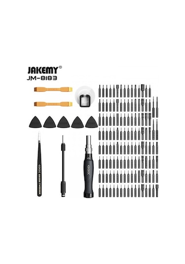 Jakemy Jm 8183 145 Parça Tornavida ve Tamir Seti