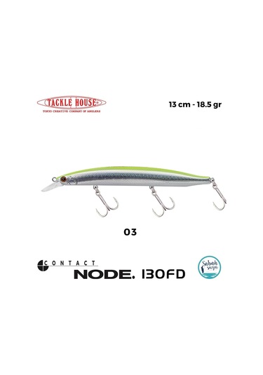 Tackle House Node 130fd 13cm 18.5gr No: 03