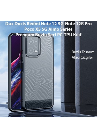 Dux Ducis Redmi Note 12 5g-note 12r Pro-poco X5 5g Pc-tpu Kılıf