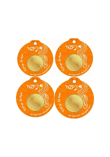 Özden Kuyumcusu 0.25 Gram 22 Ayar Altın - 4 Adet