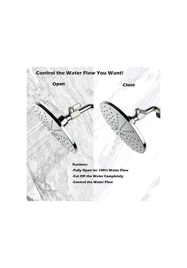 Vkemall 304 Paslanmaz Çelik 1/2" Npt İç-dış Dişli, Su Akışı Kontrol Valfi, Paslanmaz Çelik Kolu, Rustsuz, 1/4 Devir Kapatma