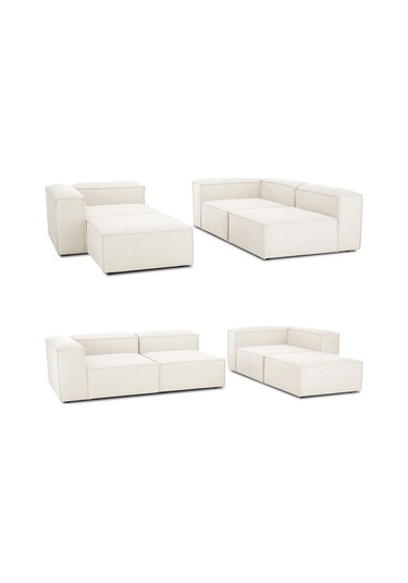 Relax Soft 4 Modül Köşe Takımı Kırık Beyaz Keten 10 Kırık Beyaz Relax Soft 4 Modül Köşe Takımı Kırık Beyaz Keten 10 Kırık Beyaz