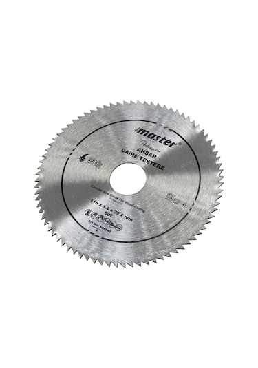 Master 530940 Ahşap Daire Testere Bıçağı 115 Mm 80 Diş Elmassız