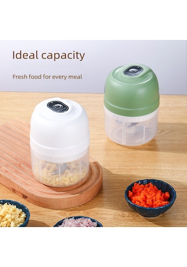 Xiyyadms Evde Kullanıma Uygun Elektrikli 250ml Pembe Yeni Sarımsak/et/bebe Maması搅拌机 - Taşınabilir Kablosuz Mutfak Aleti Pembe