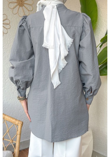 Dparis Dantel Detaylı Gömlek