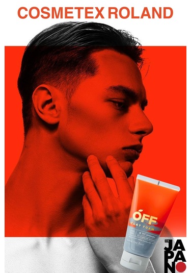 Cosmetex Roland Kankitsu Ohji Off Arındırıcı Kil Özlü Yüz Temizleme Köpüğü