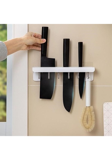 Buffer Pratik Çoklu Bıçak Askısı Mutfak Bıçak Mutfak Düzenleyici