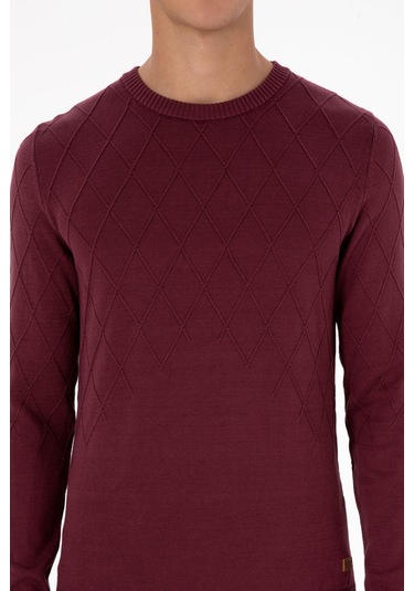 U.s. Polo Assn. Erkek Plum Kazak /triko 50315748-vr177 New Plum