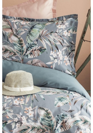 Laorine 210 Tc 83 Tel Dijital Pamuk Saten Nevresim Takımı Tek Kişilik