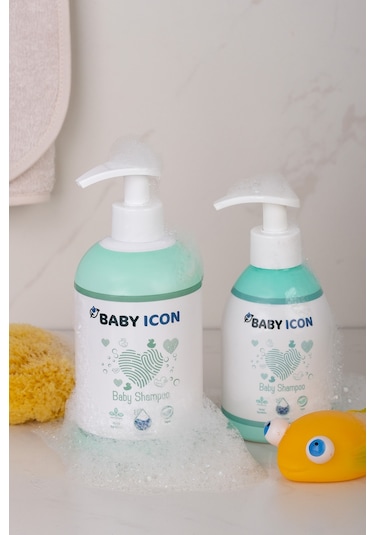 Baby Icon Organik Vegan Saç Ve Vücut Bebek Şampuanı