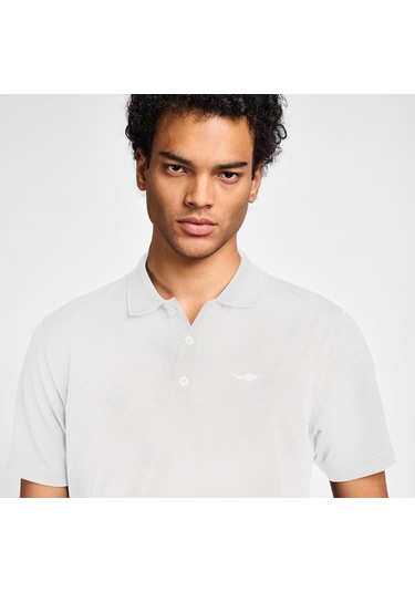 Lescon Erkek Kısa Kol Polo Yaka T-shirt 25s-1297-25n Beyaz