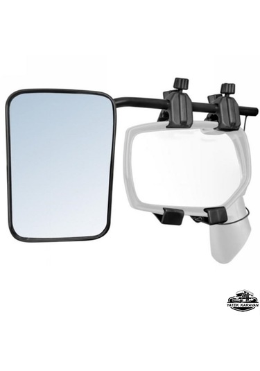 Suga Karavan Yan İlave Geniş Görüş Aynası Dik Yatek Karavan Tekne