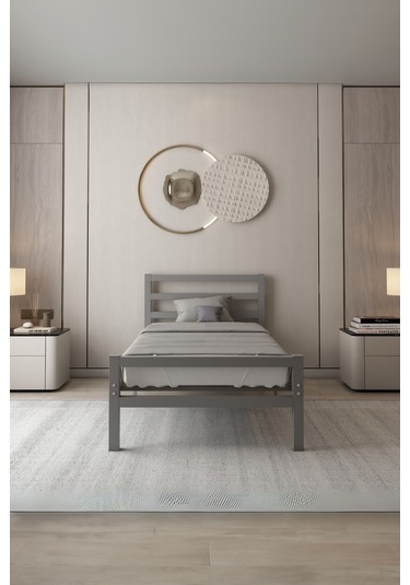 Aksviva Buhara Tek Kişilik Metal Ferforje Karyola